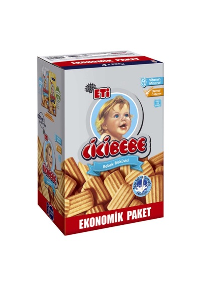 Eti Cicibebe Bisküvi 4 x 1 KG