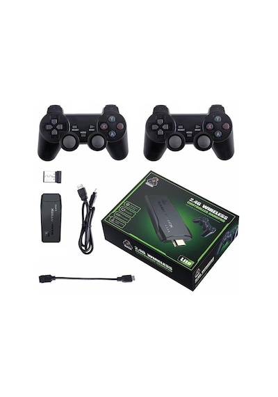 Zhltools Arcade 4khd Retro Game Stick 90 Lı Yıllar i Makinası Oyun Konsolu 3885 Oyunlu Konsol
