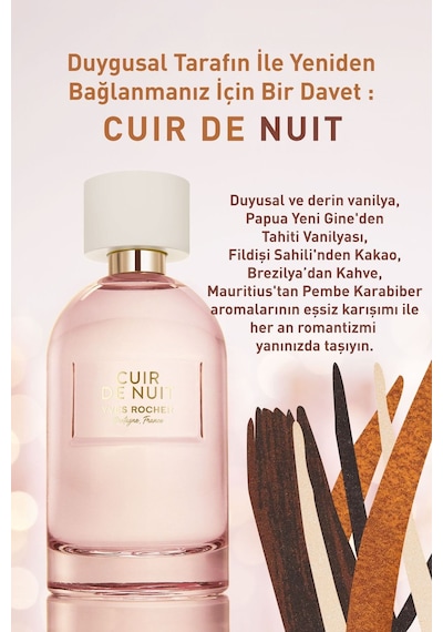 Yves RocherCuir De Nuit Pleines Natures EDP Kadın Parfüm 100 ML