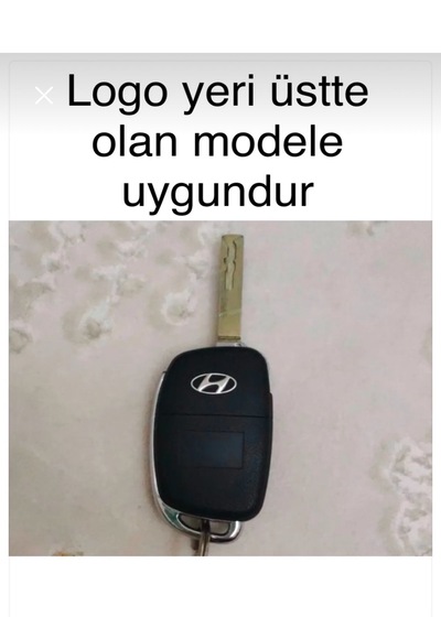 Hyundai Bayon I10 I20 Ix35 Elantra Tucson Uyumlu Anahtar Kılıfı