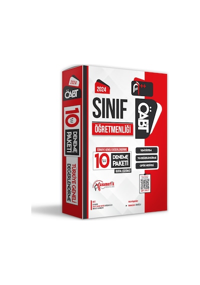 2024 Öabt Sınıf Öğretmenliği 10lu D. Çöz. Paket Deneme Tg