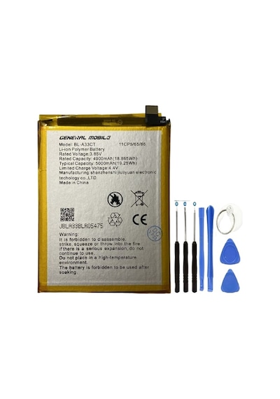 General Mobile Gm22 Pil Batarya Bl-a33ct+tamir Set 5000 Mah