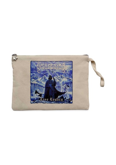 Dissection Live Legacy Krem Clutch Astarlı Cüzdan / El Çantası