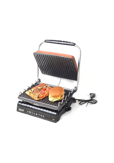 Dökümix Ultra Plus Organik Demir Döküm Izgara& Tost Makinası Rosegold Izgara Aparatlı,fırçalı,yağdanlık Siyah