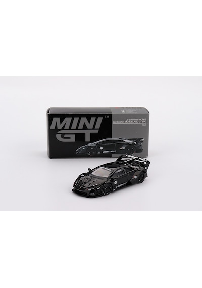 1:64 Mini Gt 2024 Lamborghini Murcıelago Gt Evo Lb-sılhouette
