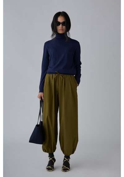 Suud Collection Lacivert Balıkçı Yaka Triko Kazak