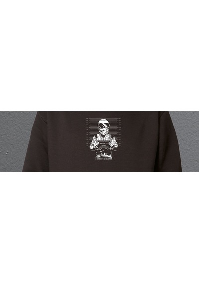 Bumeta Dunsfold Polis Departmanı Suçlu Sweatshirt Unisex Kapüşonlu Hoodie 001