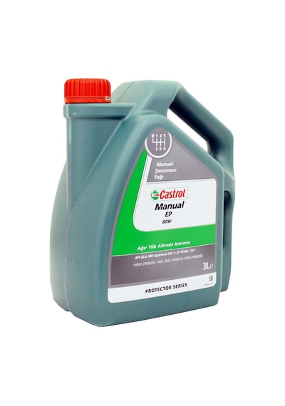 Castrol Manual Ep 80W GL-4 Manuel Şanzıman Yağı 3 L