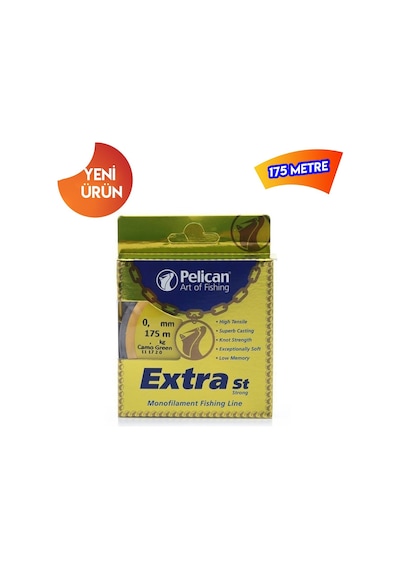 Pelican Extra St 175 M Makara Misina Yeşil (480266853)