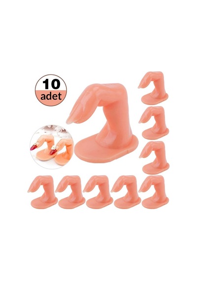 Ellea Nail Protez Tırnak Eğitim Parmağı 10'lu