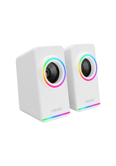 Lexroo Mikado Md-182 2.0 3w 2 Rgb Aydınlatmalı Usb + 3.5mm Usb 5v 3.5mm Aux Girişi