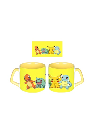 Pokemon Kupa Bardak Tek Adet 0371 Çok Renkli