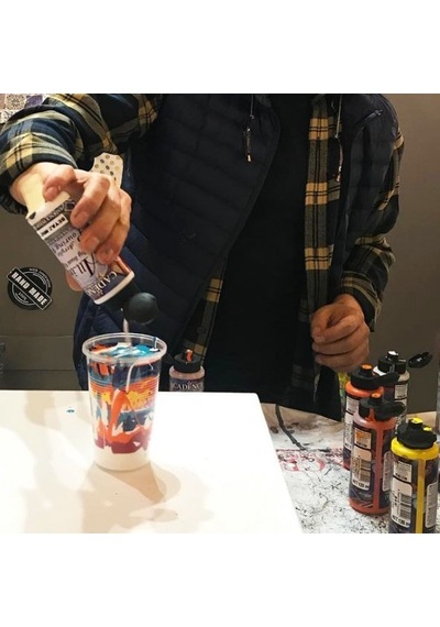 Cadence Hazır Akrilik Pouring Boya Seti 6'Lı Set