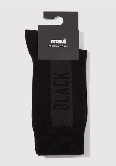 Mavi - Siyah Socket Socks 0911366-900 Siyah