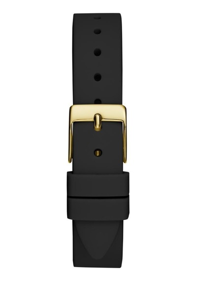 Guess Gugw0724l2 Siyah Silikon Kordon Kadın Kol Saati