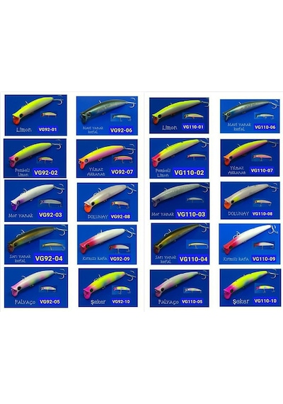 Ege Fısh V Gaga 92Mm 15.5 Gr Maket Balık