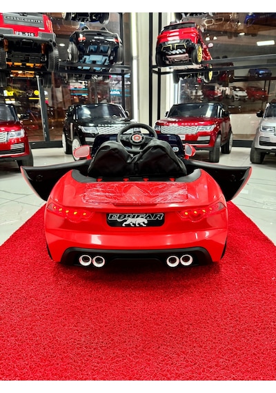 Jaguar Akülü Araba 12 Volt 0-6 Yaş Kırmızı