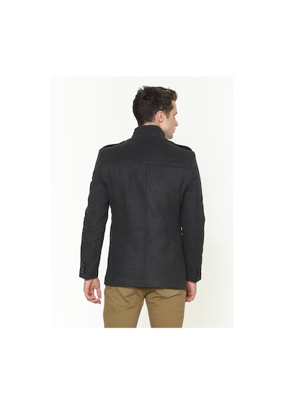 Plt8378 Dewberry Erkek Palto-antrasit Antrasit