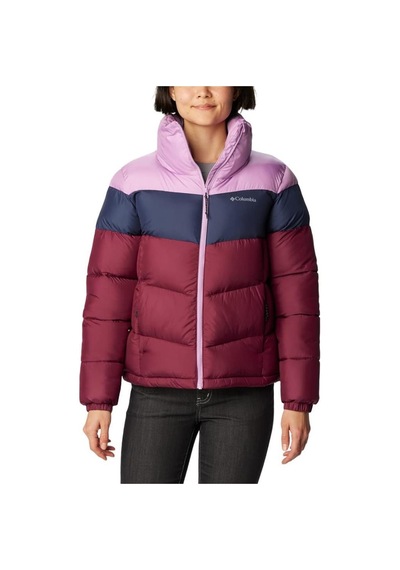 Columbia Pufect Color Blocked Kadın Mont Bordo