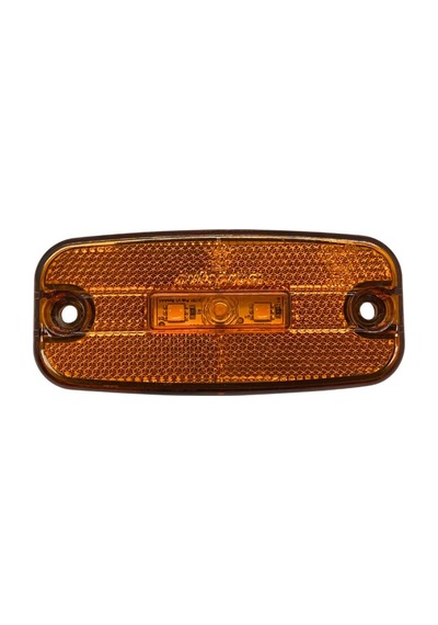 24v Dorse Yan Sinyal Lamba Side Marker 3 Ledli Dışa Bağlantı Oval 110 50 Mm 32591396