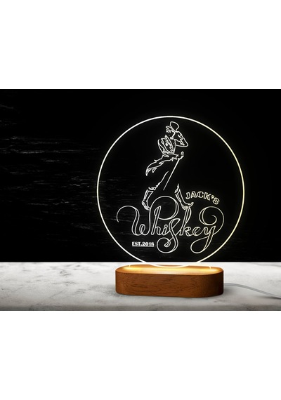 Bk Gift Kişiye Özel Bar Tasarımlı Led Lamba, Gece Lambası, Ev Dekorasyonu, Işıklı Pleksi Biblo-25