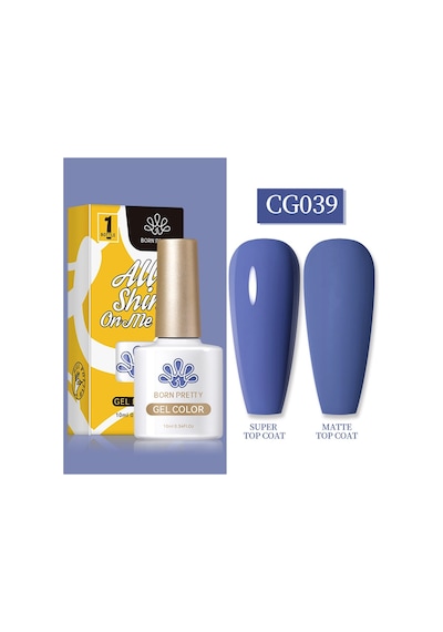 Born Pretty 10 Ml Sılky Whıte Serisi Kalıcı Oje Cg039 55845