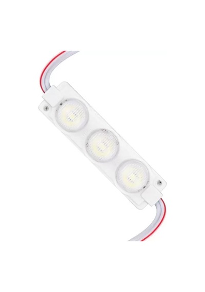 12 Volt 3 Watt Beyaz Led Modül - 74x20 Mm - 3030 Çip .