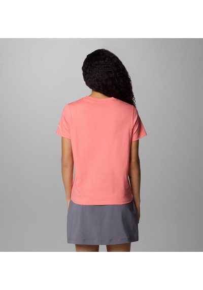 Columbıa Rollıng Bend Kadın T-shırt 2120021-686 Pembe