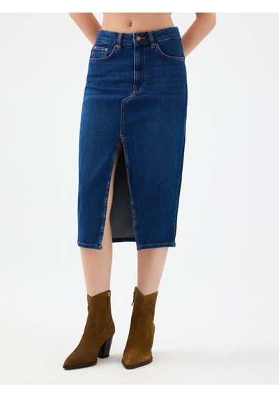 LOFT Slim Fit Kadın Etek Lf2041125 Q1.v1 Denim