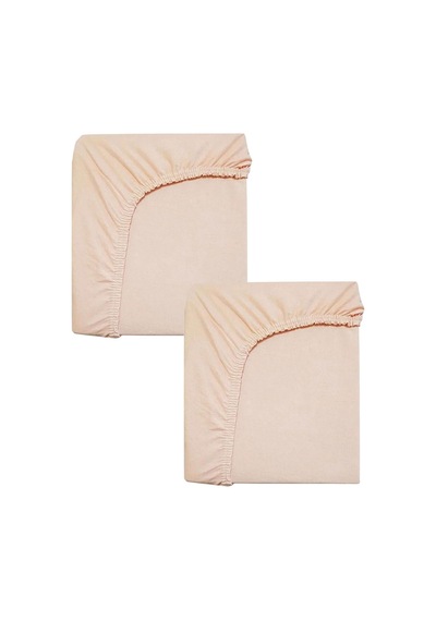Cotenconcept 2 Adet Pamuklu Ve Lastikli 60 X 120 Cm Penye Bebek Çarşaf
