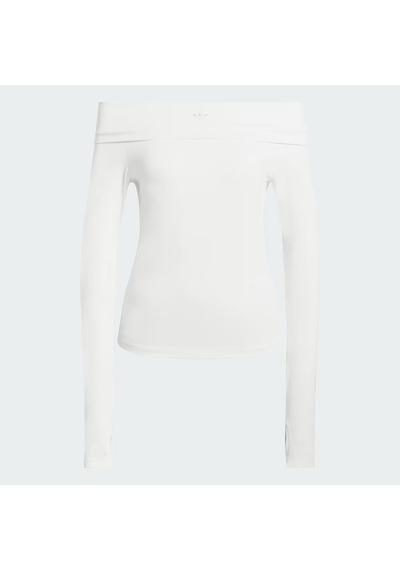 Adidas Off Shoulder Kadın Tişört C-adıkc8869b30a00 Beyaz
