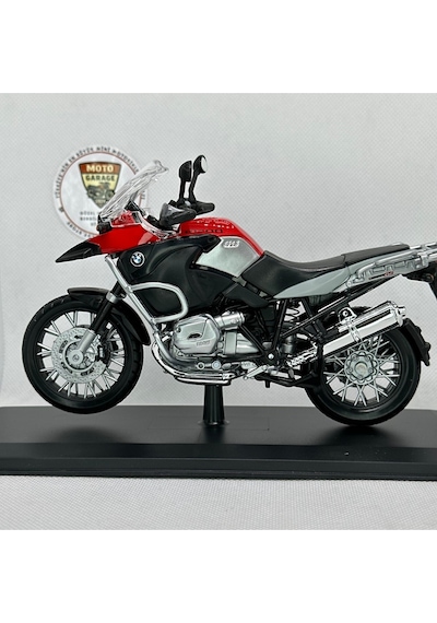 Bmw R1200 Gs 1:12 Stantsız Diecast Maket Motor Metal Model Motosiklet