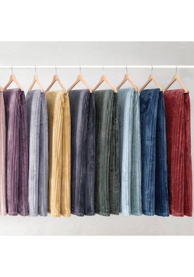 Yataş Bedding Holly Wellsoft Battaniye (Tek Kişilik) - Gri