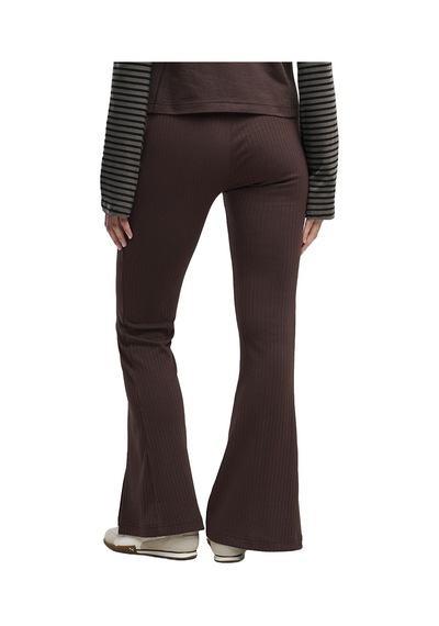 Puma Her Rib Flared Kadın Kahverengi Günlük Stil Tayt 69402833