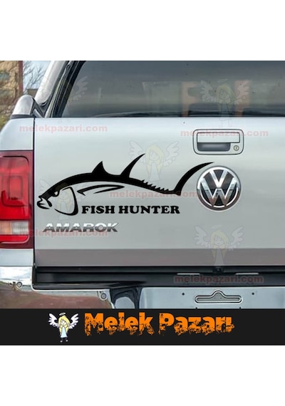 Balık Avcısı, Fish Hunter Avcılık Araba Sticker
