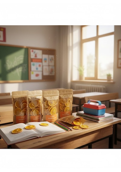5'li Portakal Kurusu Seti - %100 Doğal Ve Şeker İlavesiz 5 X 50 G 250 G