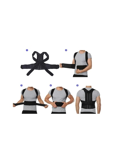 Kamburluk Önleyici Korse Dik Duruş Korsesi Unisex Bel Dik Durmak Için Medikal Kifoz