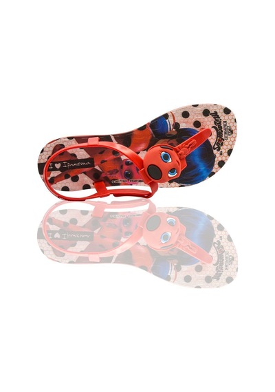 İpanema Ladybug Çocuk Sandalet Kırmızı/Siyah 30/35 WPP0273 Kırmızı - Siyah
