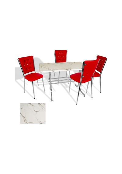 Japon - Kapitoneli Masa Takımı - 70x120 Werzalit, Wermodin Ve Allzalit Tabla - Afyon Marble - Kırmızı Çok Renkli Japon - Kapitoneli Masa Takımı - 70x120 Werzalit, Wermodin Ve Allzalit Tabla - Afyon Marble - Kırmızı Çok Renkli