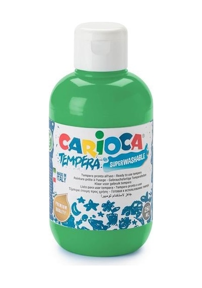 Carioca Tempera Suluboya Süper Yıkanabilir Yeşil 250 124-Pembe