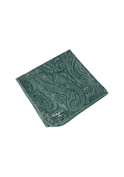 Mim Eşarp Prime Pamuk Etnik Desenli Eşarp 90x90 Cm Gri