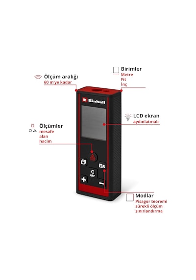 Lazer Ölçüm Aleti Tc-ld 60 R 2270082