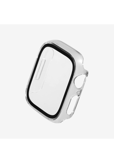 Apple Watch İle Uyumlu Kasa Koruyucu Kılıf, 360 Tam Koruma, Ekran Koruyuculu Klasik Tasarım, Series 10/11 42mm / 46mm, 45mm, 44mm, 41mm, 40mm, 38mm Şeffaf, 40mm Çok Renkli