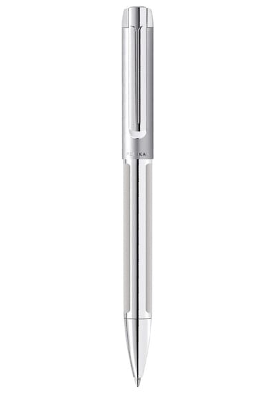 Pelikan K40 Tükenmez Kalem Pura Gümüş K40-Pg