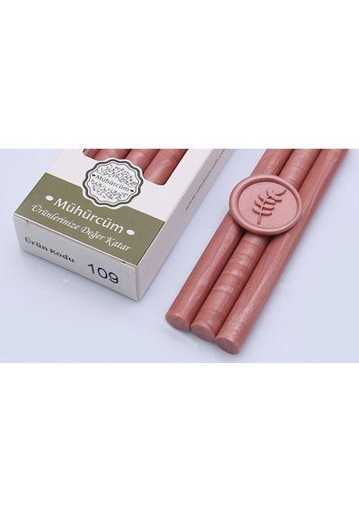 Mühür Mumu Çubuk 11mmx120mm 10lu Paket Model:109 SATEN GÜL KURUSU