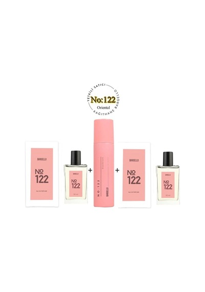 Bargello 122 + 122 Kadın Parfüm 50 ML EDP No:122 Kadın Deodorant 150 ML Orie Diğer