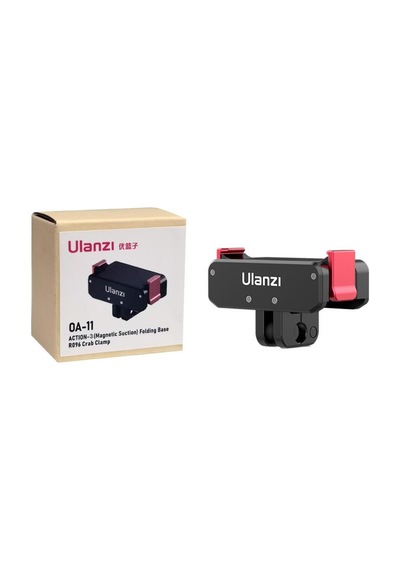 Ulanzi Oa-11 Osmo Action 3/4/5 Uyumlu Manyetik Katlanabilir Çift Bağlantı Aparatı 2843a