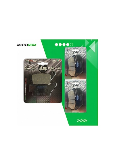 Bmw F 650 St Ön Ve Arka Fren Balata Takımı Rms Mtn2345