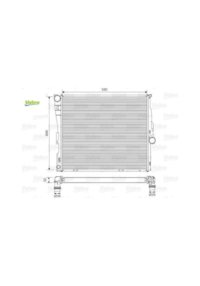 Motor Su Radyatoru Bmw N47 N46 M54 M57 E83 Valeo 17113400013
