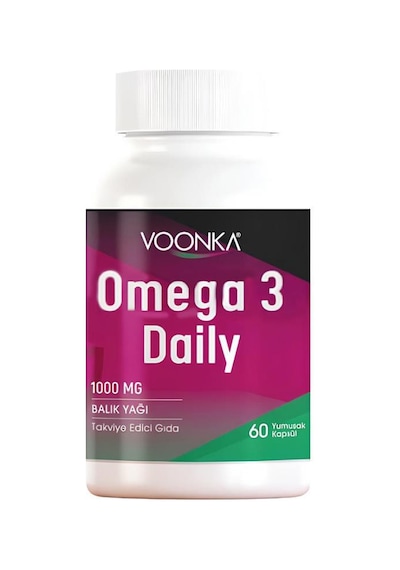 Voonka Omega 3 Daily 60 Yumuşak Kapsül